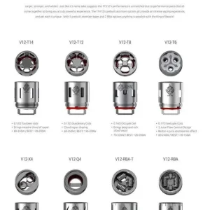 Smok TFV12 Replacement Coils (Pack of 3)