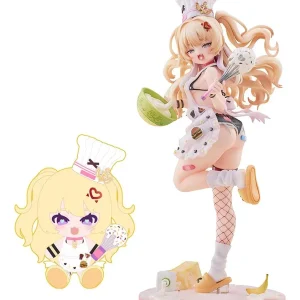 Solarain Azur Lane Bache Anniversary 1/7 Figure with Plushie Set