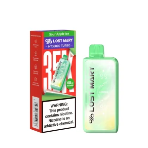 Sour Apple Ice - Lost Mary MT35000 Turbo Disposable Vape