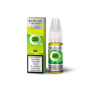Sour Apple Nic salt E-liquid by Elf Bar Elfliq