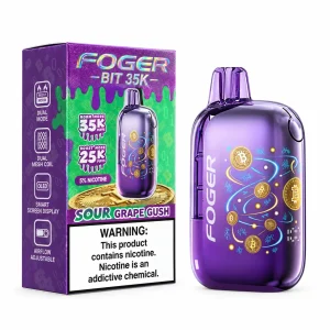 Sour Grape Gush - Foger Bit 35k Disposable Vape