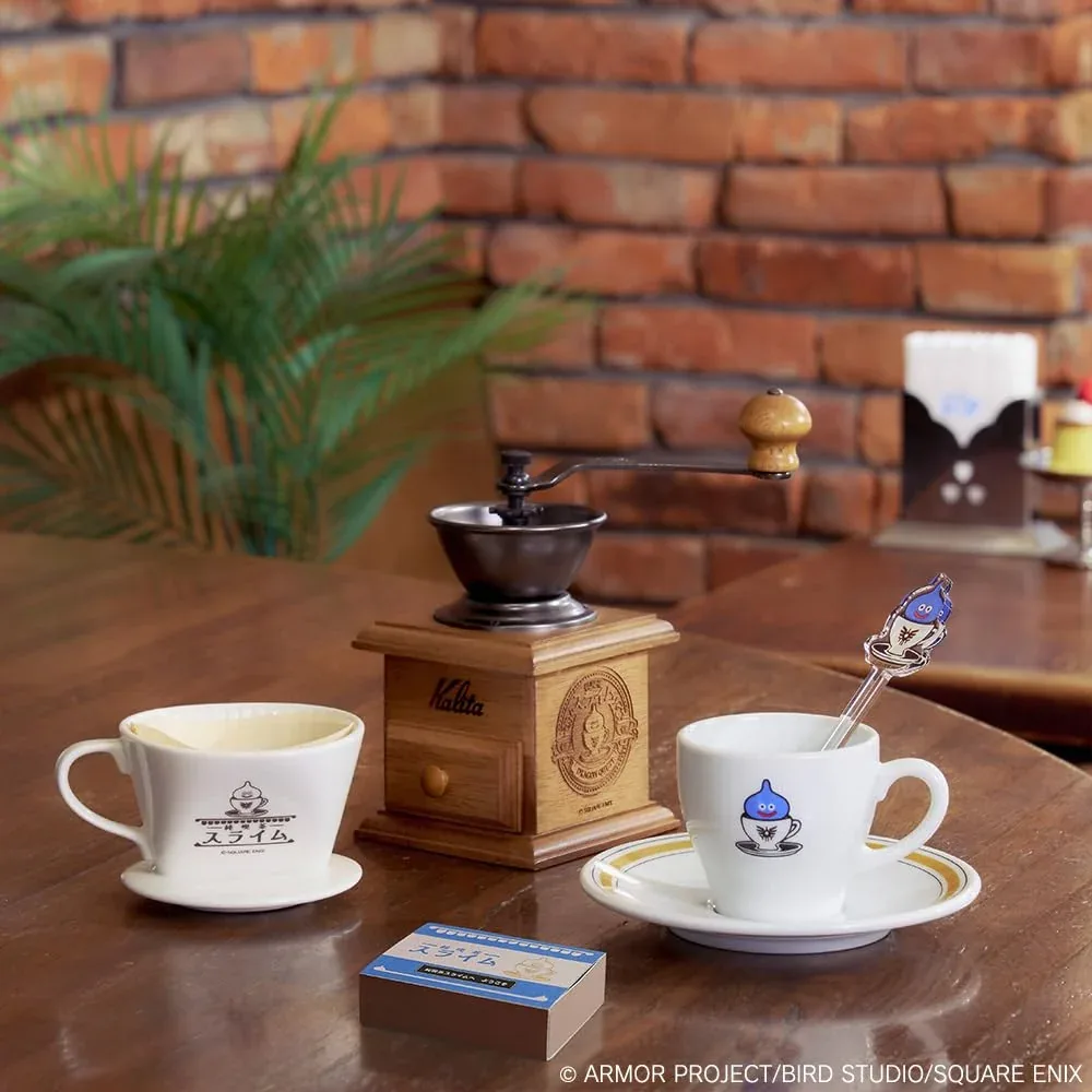 Square Enix Dragon Quest Slime Cup & Saucer Set for Pure Cafe Enthusiasts - Image 2