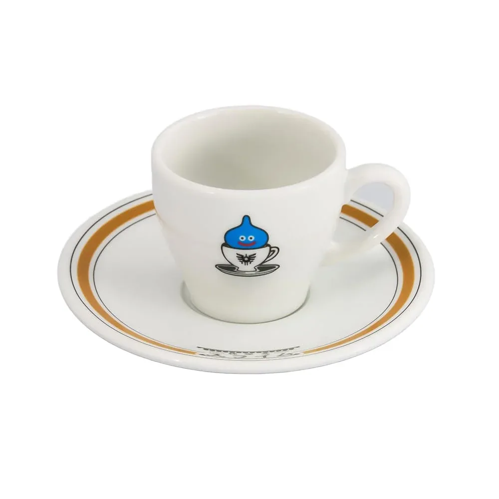 Square Enix Dragon Quest Slime Cup & Saucer Set for Pure Cafe Enthusiasts