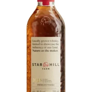 Star Hill Farm, 2026 Release, Wheat Whisky, USA (58.2%)