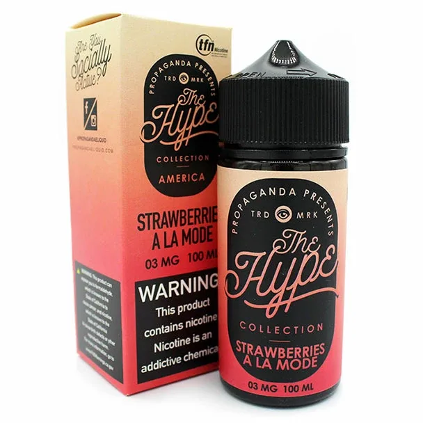 Strawberries A La Mode - 6mg - Propaganda - 100mL