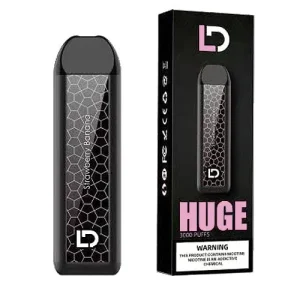 Strawberry Banana Disposable Pod (3000 Puffs) by Huge - Ejuice Store