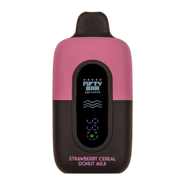 Strawberry Cereal Donut Milk Fifty Bar 20K - America’s Trusted Online Vape Store