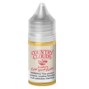 Strawberry Cornbread Pudding - 50mg - Country Clouds - 30mL
