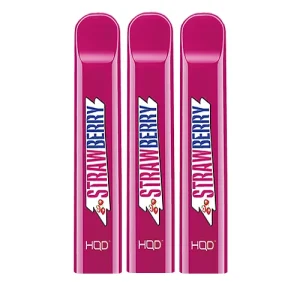 Strawberry Disposable Pod (Pack of 3) by HQD Cuvie - Ejuice Store