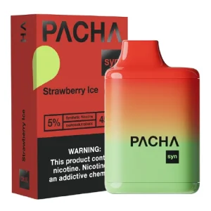 Strawberry Ice Disposable Pod (4500 Puffs) by Pachamama Syn - Ejuice Store