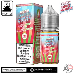 Strawberry Kiwi Pomegranate Ice Salt Nicotine By Frozen Fruit Monster Vape Labs 30mL