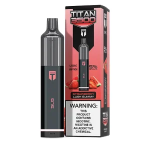 Strawberry Lush Gummy Disposable Pod (3500 Puffs) by Titan 3500 - Ejuice Store
