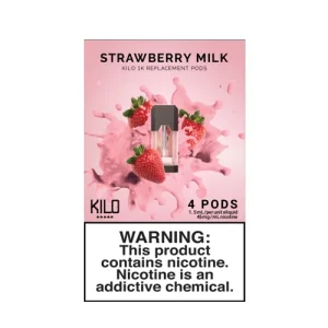 Strawberry Milk - Pack of 4 Pods by Kilo 1K - Ejuice Store