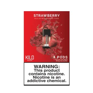 Strawberry - Pack of 4 Pods by Kilo 1K - Ejuice Store