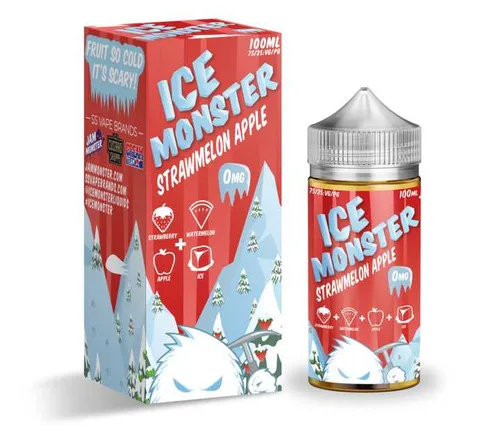 Strawmelon Apple E-Juice by Ice Monster E-Liquid 100ML - Image 2
