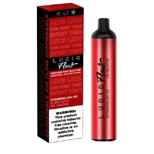 Strawmelon Ice Disposable Vape (5000 Puffs) by Lucid Flow - Ejuice Store