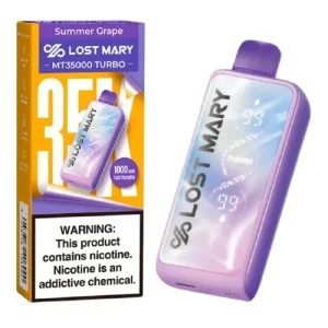 Summer Grape Disposable Vape (35000 Puffs) by Lost Mary MT35000 Turbo - Ejuice Store