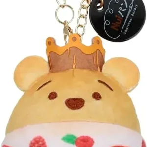 Takaratomy Arts Disney Pooh Bread Chain Strap Plush Mascot