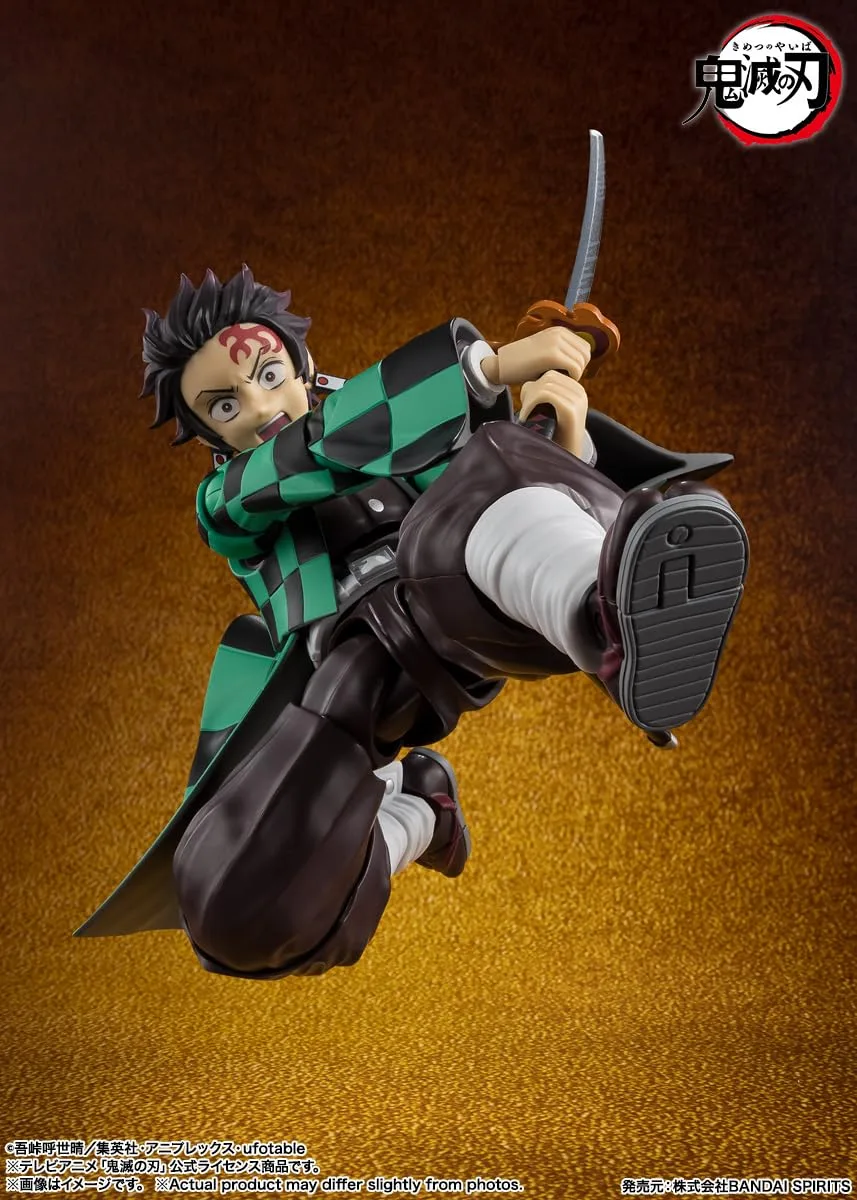 Tamashii Nations Demon Slayer Kamado Tanjiro Mugenjo 140mm Movable Figure - Image 2