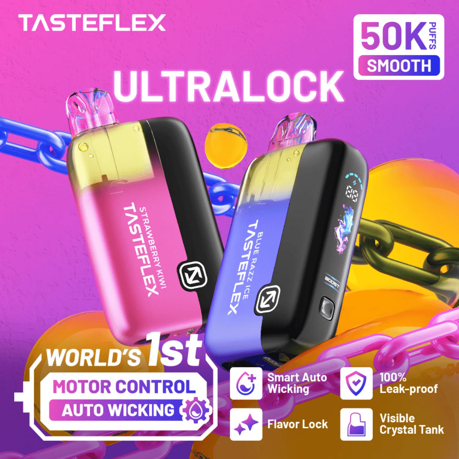 Tasteflex Ultralock 50000 Puffs Disposable Vape Device - Image 2
