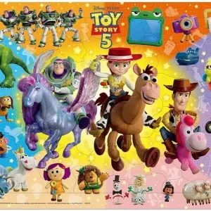 Tenyo Toy Story 5 Children's Puzzle Game (80 Pieces)