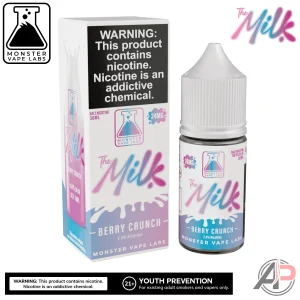 The Milk Berry Crunch Salt Nicotine By Monster Vape Labs 30mL