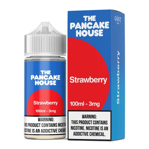 The Pancake House Strawberry 100ml E-Juice - Image 2