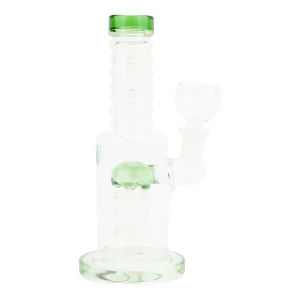 Threaded Tube Perc Bong - 7in