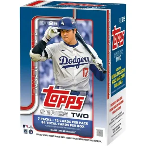Topps 2025 Baseball Series 2 Value Box - Perfect for Collectors