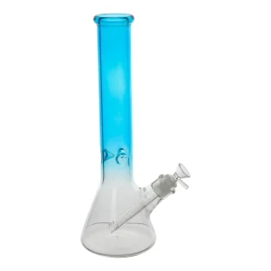 Translucent Tube Beaker Bong - 14in