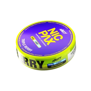 Triple Berry Nasty Nic Pax Nicotine Pouches