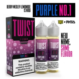 Twist E-Liquids E-Juice 0mg Collection (2x60ml)