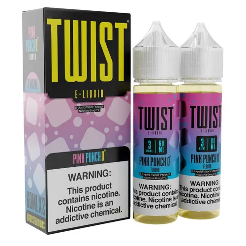 Twist E-Liquids Pink Punch No.0 120ml E-Juice - Image 2