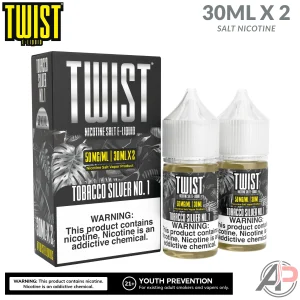 Twist Tobacco Silver No. 1 Salt Nicotine 60mL