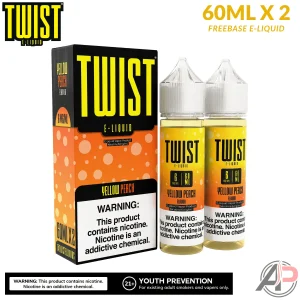Twist Yellow Peach E-Liquid 120mL