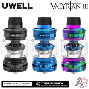 Uwell Valyrian 3 Subohm Vape Tank