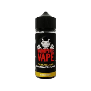 Vampire Vape Desserts Caramelised Banana Pancake 100ml Shortfill E-Liquid
