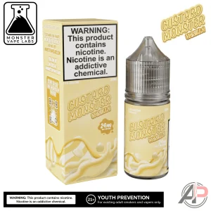 Vanilla Salt Nicotine By Custard Monster Vape Labs 30mL