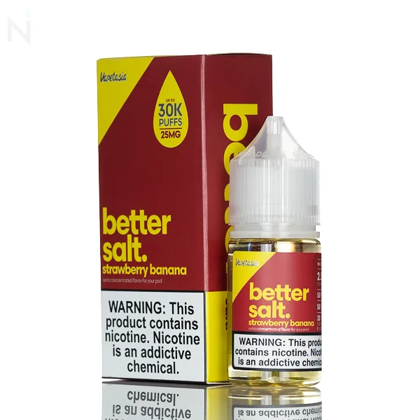 Vapetasia Bettersalt Salt – Strawberry Banana – 30ml