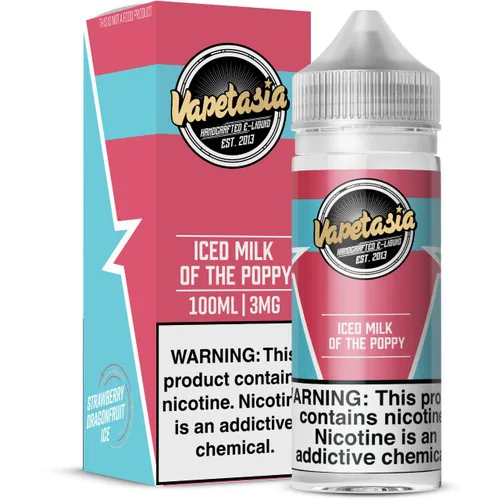 Vapetasia Iced Milk of the Poppy 100mL E-Juice - Image 2
