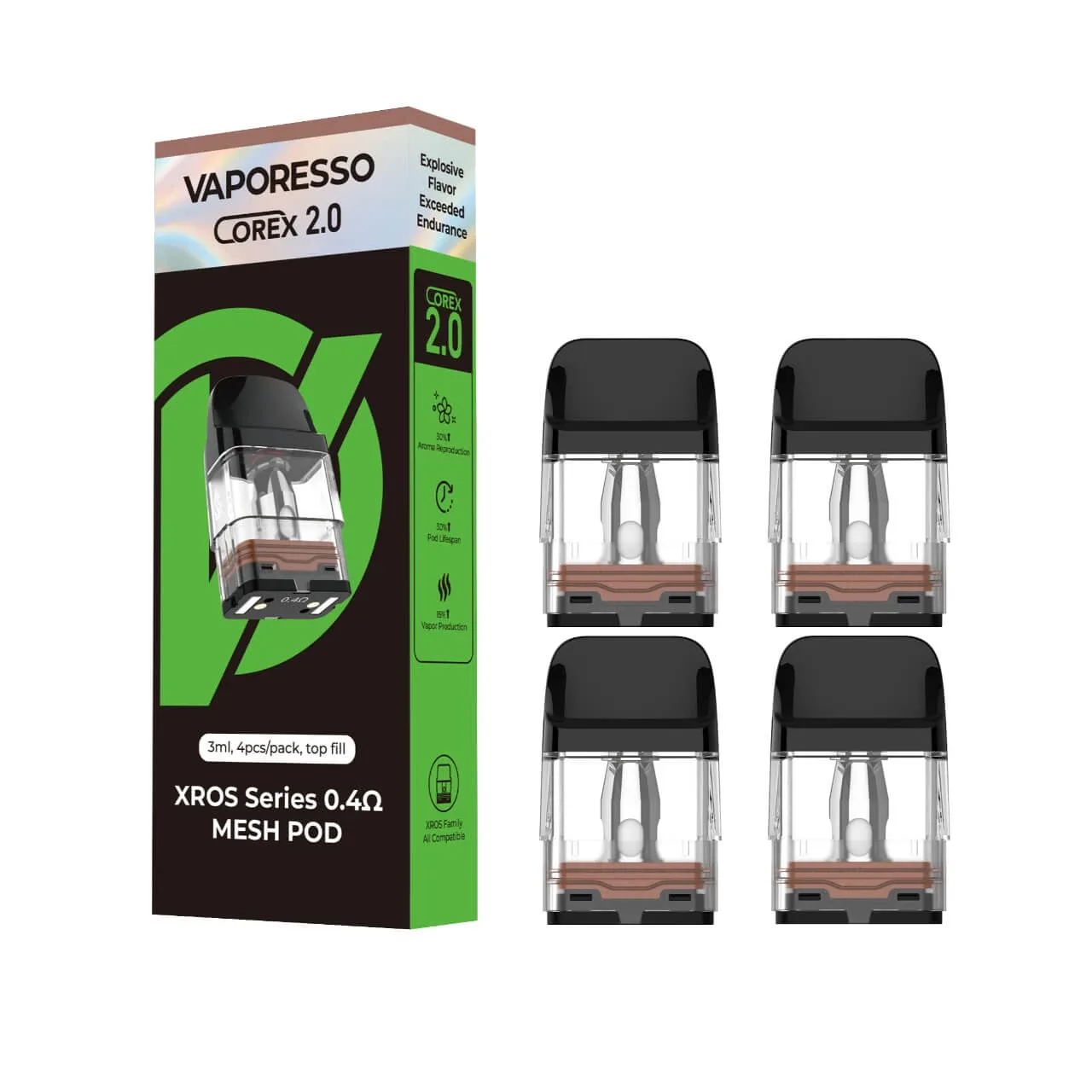 Vaporesso XROS Series Replacement Pod (Pack of 4)