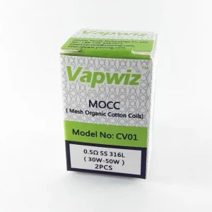 VAPWIZ MESH ORGANIC COTTON COILS