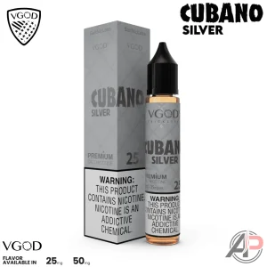 Vgod Cubano Silver Salt Nicotine 30mL