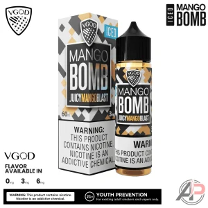 Vgod Iced Mango Bomb E-Liquid 60mL