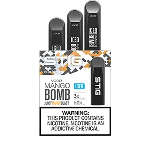 VGOD Mango Bomb Disposable Pod - Pack of 3 by VGOD STIG - Ejuice Store