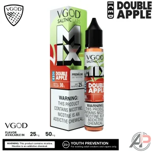Vgod Mix Iced Double Apple Salt Nicotine 30mL