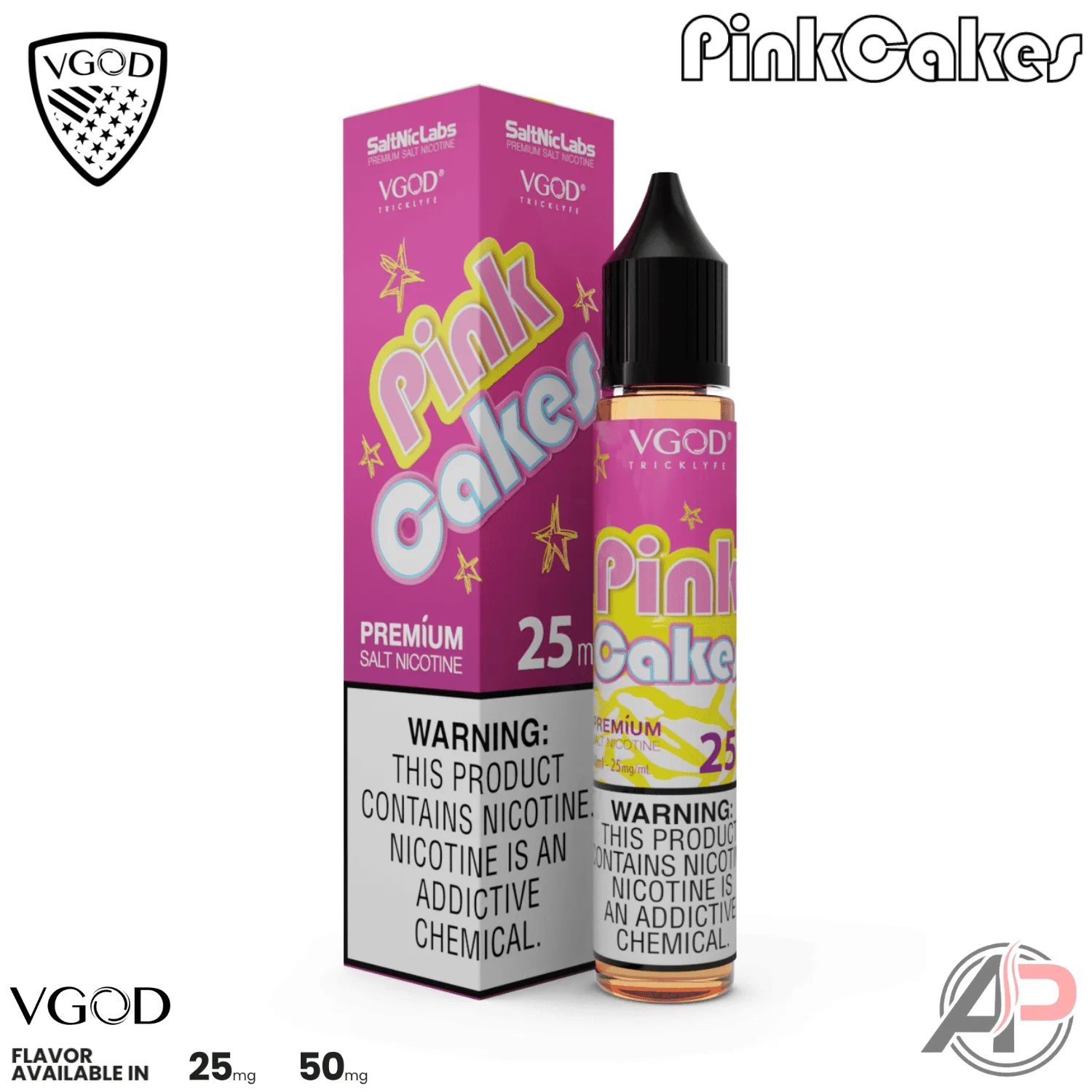 Vgod Pink Cakes Salt Nicotine 30mL