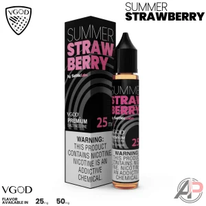 Vgod Summer Strawberry Salt Nicotine 30mL