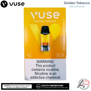 Vuse Alto Golden Tobacco Pods 4 Pack