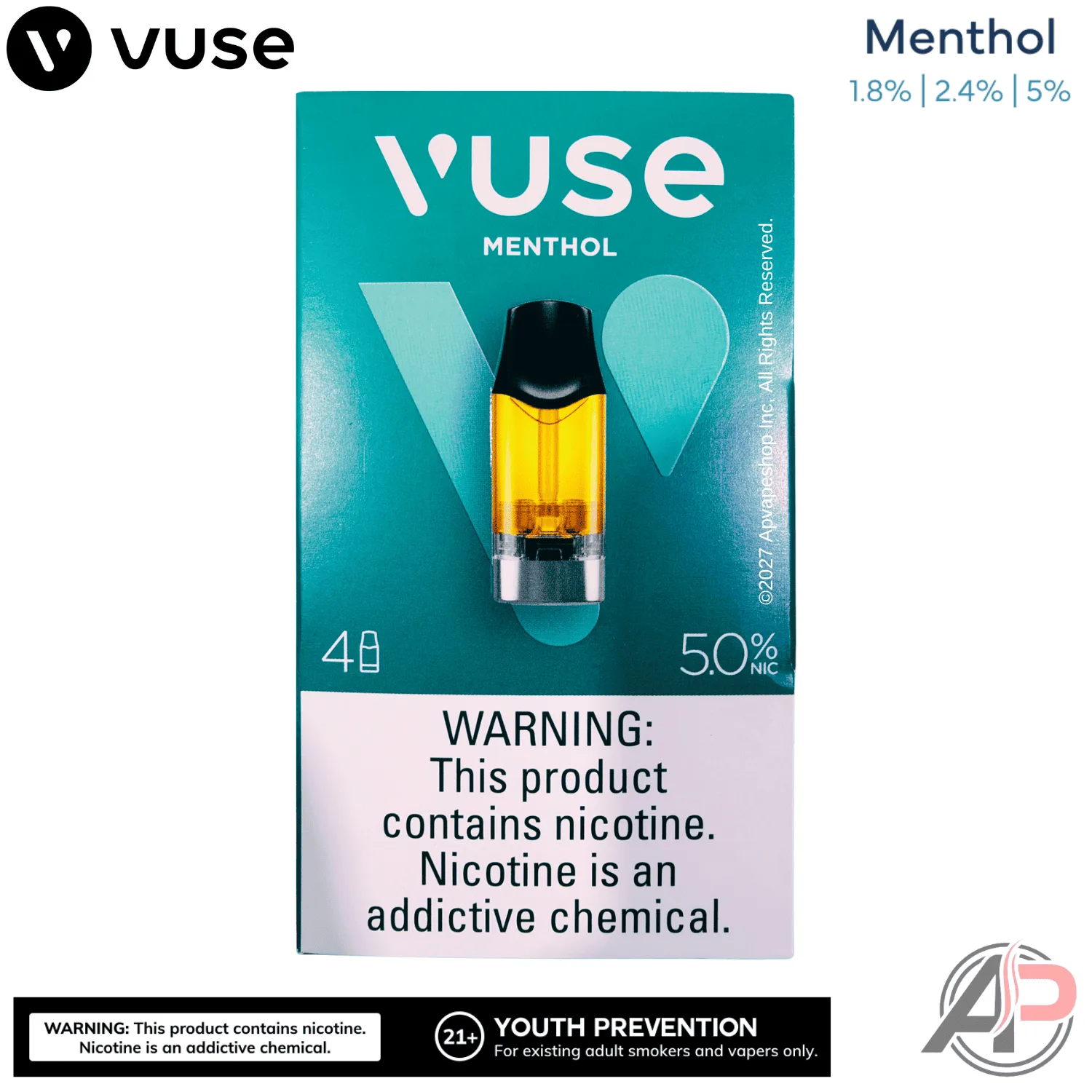Vuse Alto Menthol Pods 4 Pack - Image 2